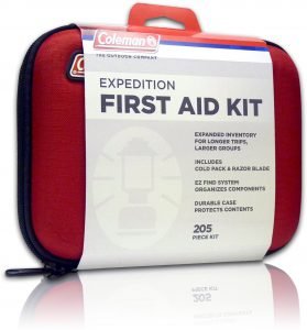 Coleman 205 Piece first aid kit