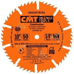 CMT 215.050.10 Combination Table Saw Blade